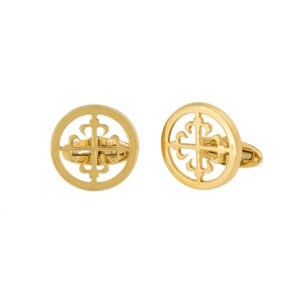 Plain gold Cufflinks