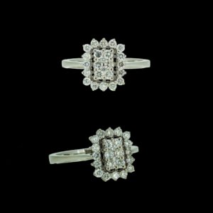 Gold and Diamond Ring